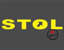 'STOL (PAIR)' Premium Vinyl Decal Sticker