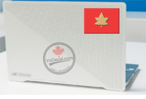 '1st Canadian Division Vehicle Patch' Premium Vinyl Decal / Sticker