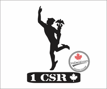 '1st Canadian Signals Regiment (CSR) Jimmy' Premium Vinyl Decal / Sticker