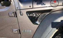 'Raging Bull 3.6L - Jeep JL Fenders (Pair)' Premium Vinyl Decal