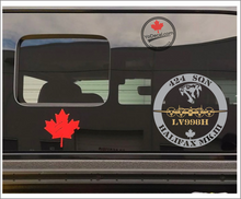 '424 Squadron Halifax LV998H' Premium Vinyl Decal / Sticker