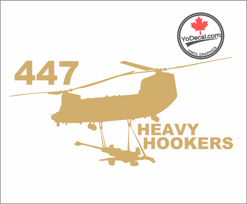 '447 Heavy Hookers' Premium Vinyl Decal / Sticker – YoDecal.com