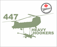 '447 Heavy Hookers' Premium Vinyl Decal / Sticker