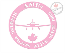 'AMEs Keeping Pilots Alive Since 1903 -Private Aviation' Premium Vinyl Decal