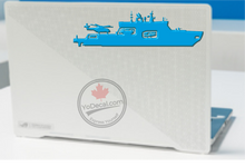 'AOPS Canadian Navy with Cyclone Helicopter (PAIR)' Premium Vinyl Decal