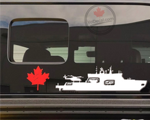 'AOPS Canadian Navy with Cyclone Helicopter' Premium Vinyl Decal