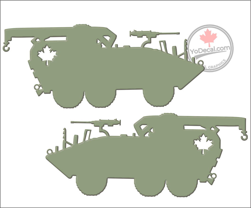 'ARV Husky (PAIR)' Premium Vinyl Decal