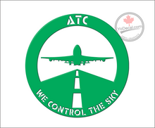 'ATC We Control the Sky' Premium Vinyl Decal