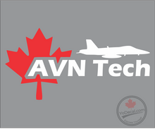 'AVN Tech' Premium Vinyl Decal / Sticker