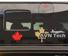 'AVN Tech' Premium Vinyl Decal / Sticker