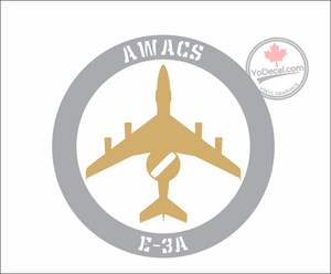 'AWACS E-3A' Premium Vinyl Decal / Sticker