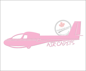 'Air Cadets Schweizer Glider' Premium Vinyl Decal