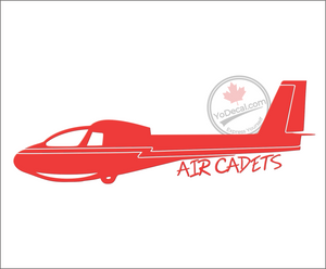 'Air Cadets Schweizer Glider' Premium Vinyl Decal