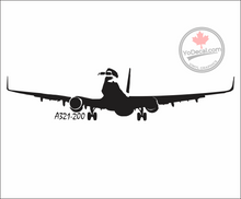 'Airbus A321-200' Premium Vinyl Decal / Sticker