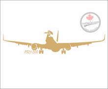 'Airbus A321-200' Premium Vinyl Decal / Sticker
