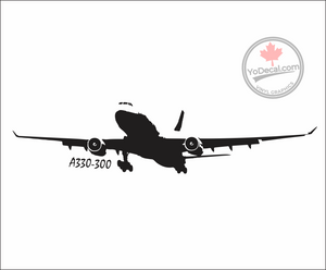 'Airbus A330-300' Premium Vinyl Decal / Sticker