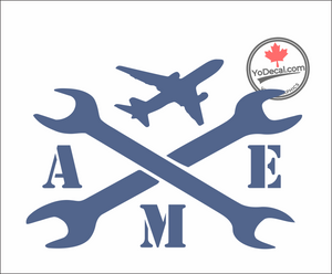'Aircraft Maintenance Engineer AME' Premium Vinyl Decal / Sticker