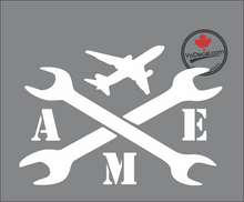 'Aircraft Maintenance Engineer AME' Premium Vinyl Decal / Sticker