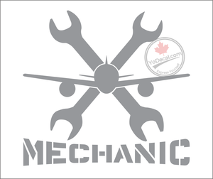 'Aircraft Mechanic Cross Wrenches' Premium Vinyl Decal