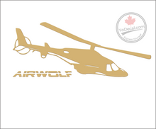 'Airwolf' Premium Vinyl Decal