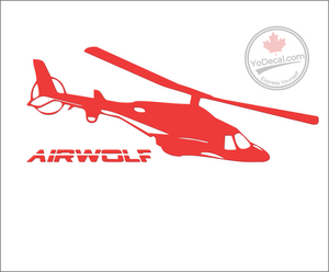 'Airwolf' Premium Vinyl Decal