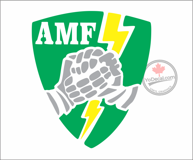 'Allied Command Europe (ACE) Mobile Force (AMF)' Premium Vinyl Decal ...