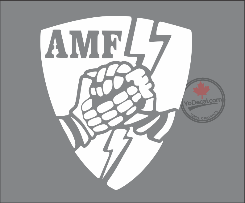 'Allied Command Europe (ACE) Mobile Force (AMF)' Premium Vinyl Decal ...