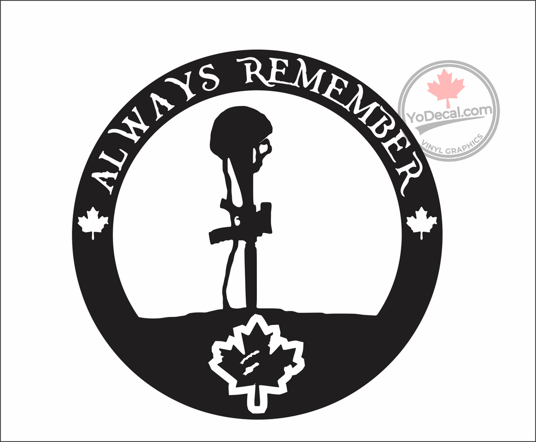 'Always Remember C7 and Helmet' Premium Vinyl Decal / Sticker