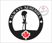 'Always Remember FN and Helmet' Premium Vinyl Decal / Sticker