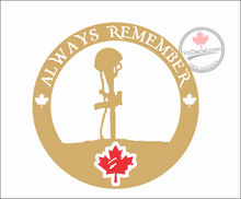 'Always Remember C7 and Helmet' Premium Vinyl Decal / Sticker