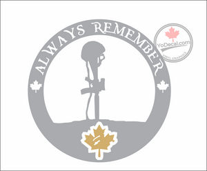 'Always Remember C7 and Helmet' Premium Vinyl Decal / Sticker