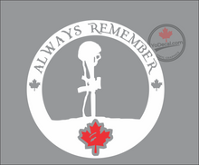 'Always Remember C7 and Helmet' Premium Vinyl Decal / Sticker
