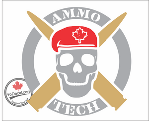 'Ammo Tech' Premium Vinyl Decal