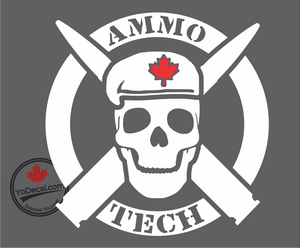'Ammo Tech' Premium Vinyl Decal
