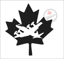 'Aurora Canadian Maple Leaf' Premium Vinyl Decal