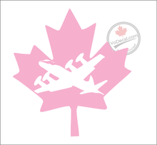 'Aurora Canadian Maple Leaf' Premium Vinyl Decal