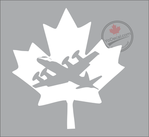 'Aurora Canadian Maple Leaf' Premium Vinyl Decal