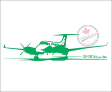 'BE-350 King Air' Premium Vinyl Decal