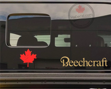 'Beechcraft Tribute' Premium Vinyl Decal / Sticker