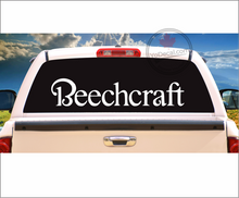 'Beechcraft Tribute' Premium Vinyl Decal / Sticker