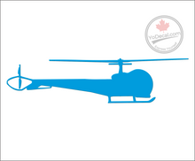 'Bell 47G Helicopter' Premium Vinyl Decal