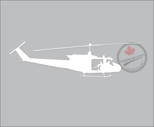 'Bell UH-1 Huey Iroquois Helicopter' Premium Vinyl Decal