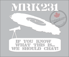 'MRK231 Binary Black Hole' Premium Vinyl Decal