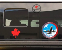 'Boeing 737 Max 8 Full Colour' Premium Vinyl Decal / Sticker
