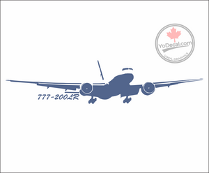 'Boeing 777-200LR' Premium Vinyl Decal / Sticker