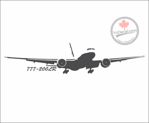 'Boeing 777-200LR' Premium Vinyl Decal / Sticker