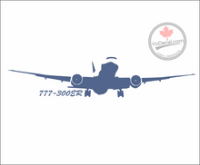 'Boeing 777-300ER' Premium Vinyl Decal / Sticker