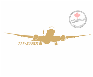 'Boeing 777-300ER' Premium Vinyl Decal / Sticker