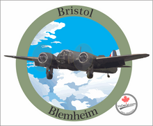 'Bristol Blenheim' Premium Vinyl Decal / Sticker