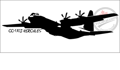 'CC-130 Hercules 'J' Model' - Premium Vinyl Decal